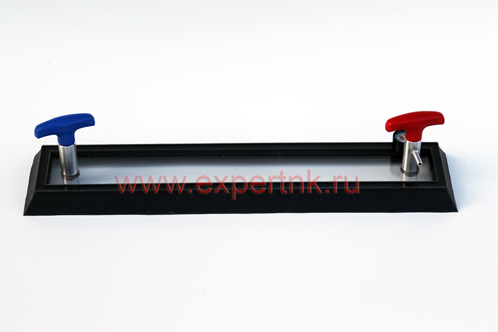 Рамка вакуумная плоская с вакуумметром и ручками-клапанами (80х620 мм)