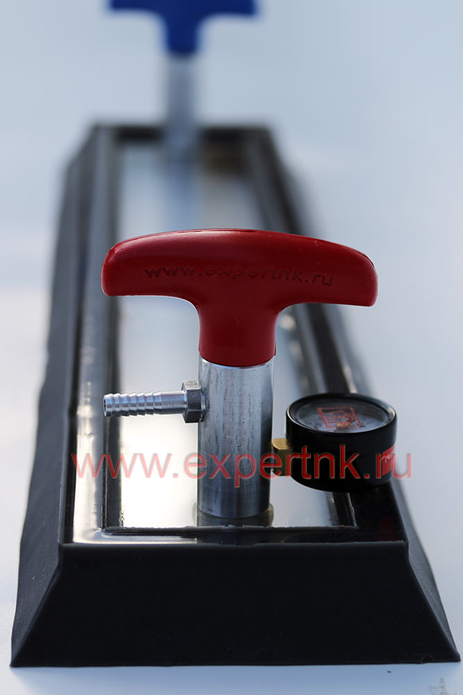 Рамка вакуумная плоская с вакуумметром и ручками-клапанами (80х620 мм)