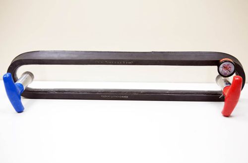 Рамка вакуумная плоская с вакуумметром и ручками-клапанами (75х580 мм)