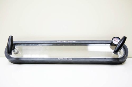 Рамка вакуумная плоская с вакуумметром (75х580 мм)